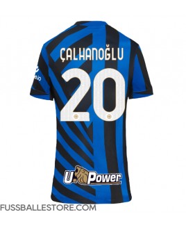 Günstige Inter Milan Hakan Calhanoglu #20 Heimtrikot Damen 2024-25 Kurzarm